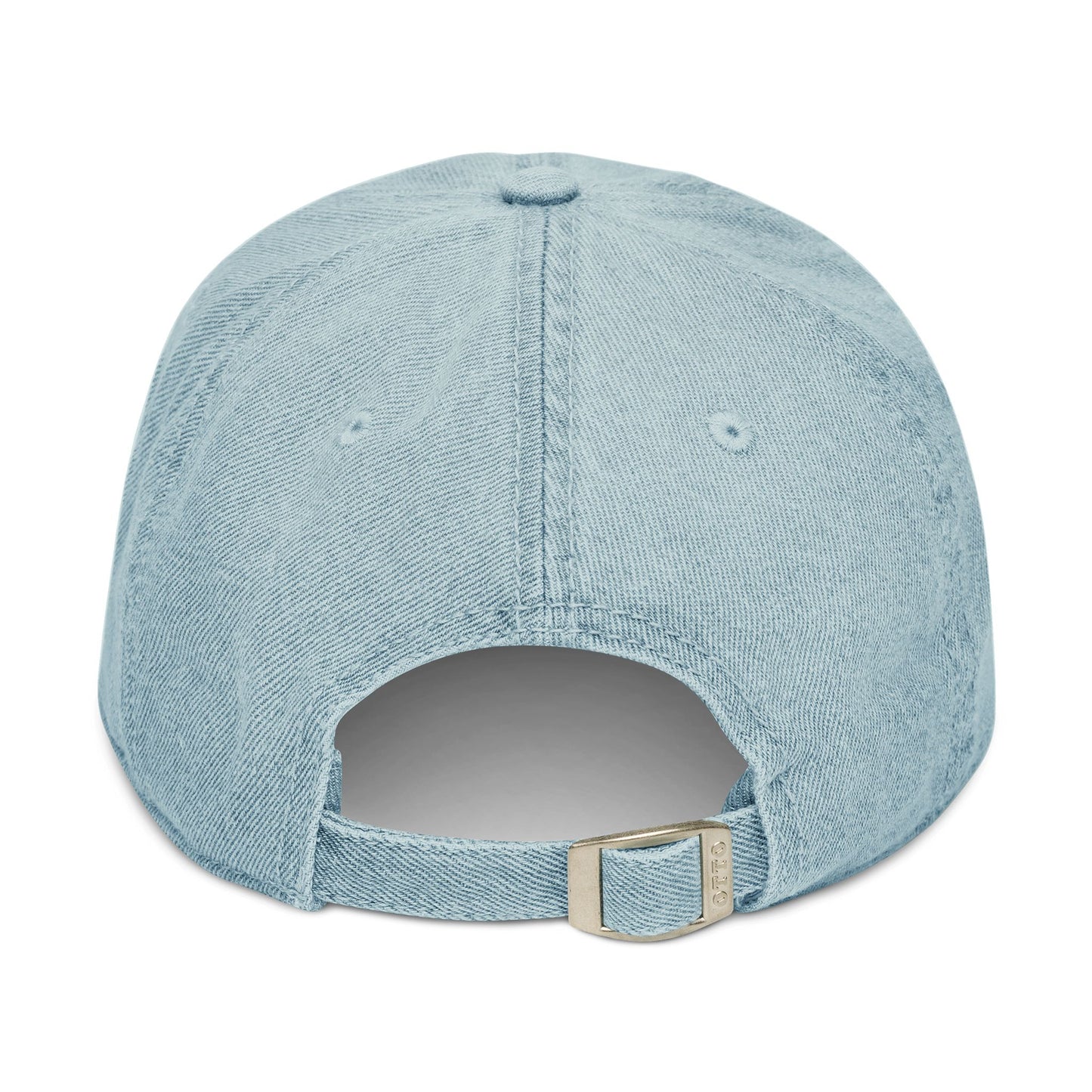 "Hiiii" Embroidered Denim Hat in 3 Color Options - Casual Everyday Accessory
