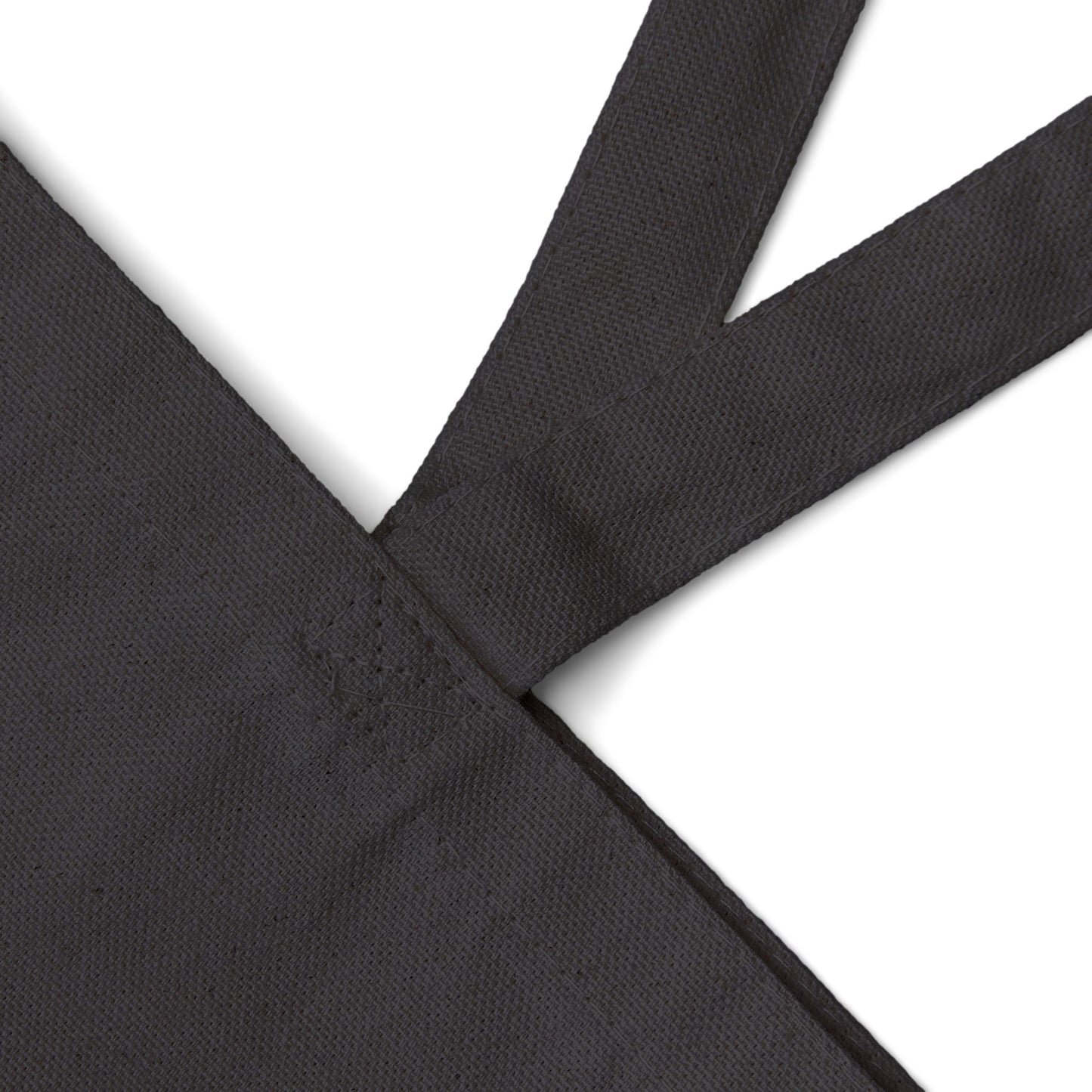 "Pickle" Black Cotton Canvas Bag